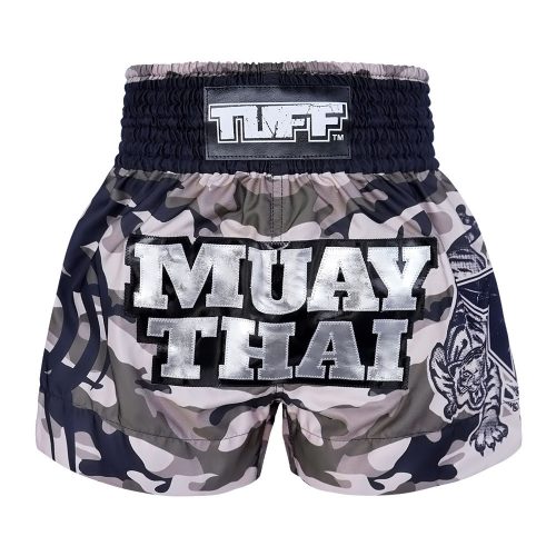 TUFF EZÜST/SZÜRKE MILITARY MUAYTHAI SHORT