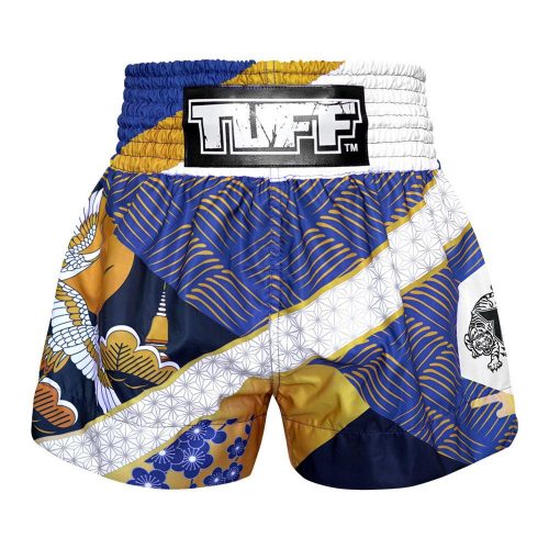 TUFF KÉK/ARANY DARU MINTÁS MUAYTHAI SHORT