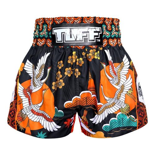 TUFF NARANCS/FEKETE DARU MINTÁS MUAYTHAI SHORT